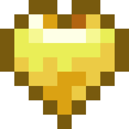 Minecraft Golden heart Roblox decal