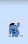 Stitch and Cinnamonroll<3
