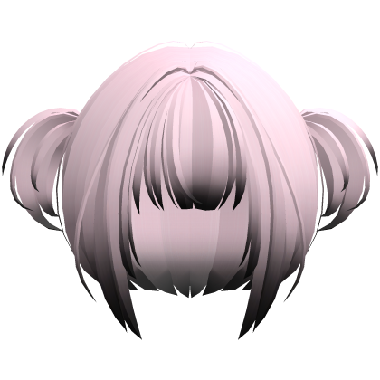 2000s moe anime wispy pigtails high pink black