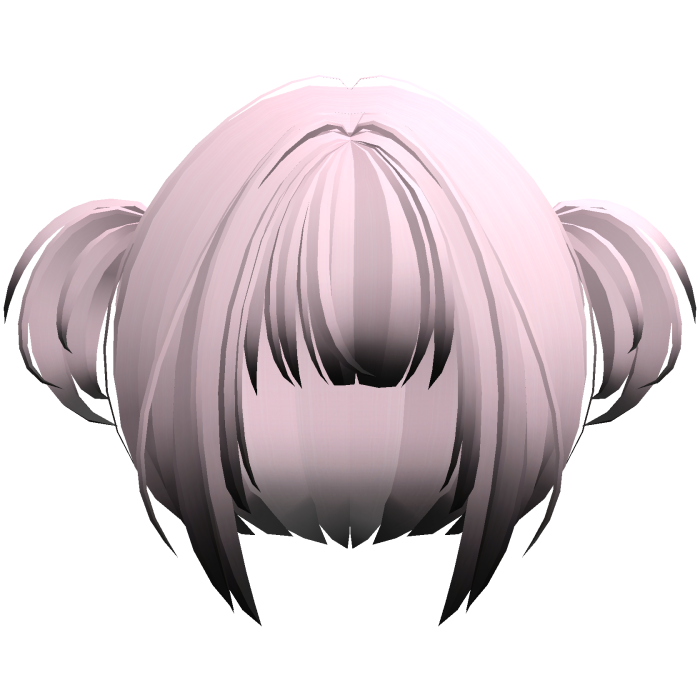 2000s moe anime wispy pigtails high pink black