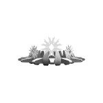 Spiked Crown of Frosted Snowflake