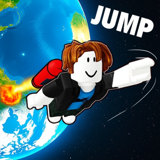 Jump to Space official Roblox game thumbnail