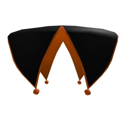 🎭 Jester's Collar - Orange & Black [2.0]