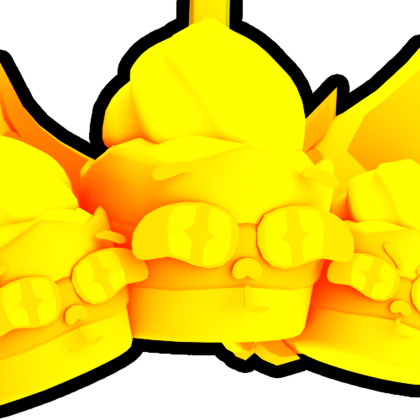 Gold Cupcake Trio