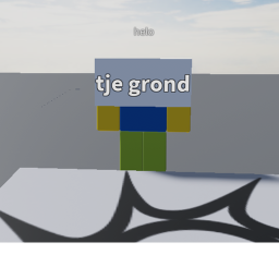 the ground