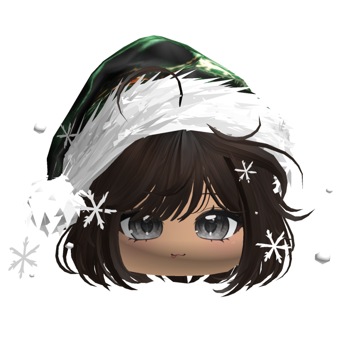 Christmas Bob w/Santa Hat (Dark Brown)