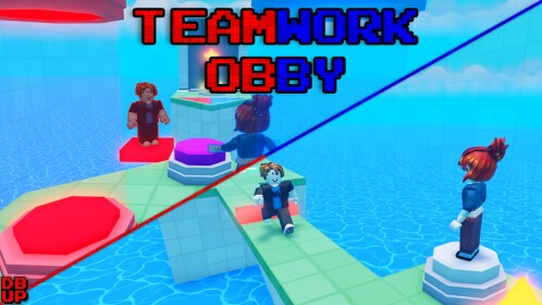 Kerja Tim Obby (Puzzle 2 Pemain)