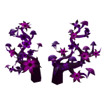 Mystical Magenta Garden Antlers