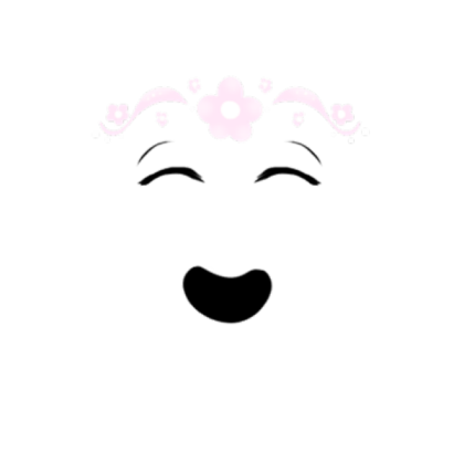 | 👯 | Pink Flowers Facepaint Roblox decal