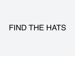 Find the hats!
