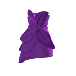 ♾️ Purple summer butterfly dress