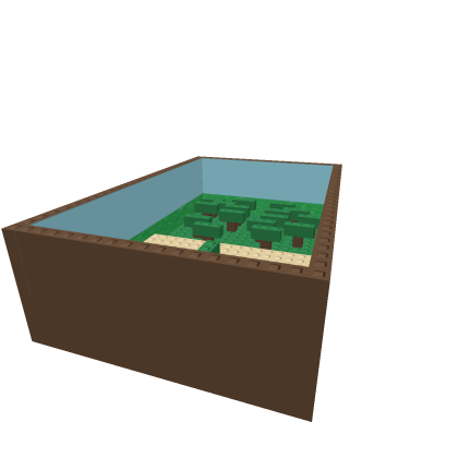model of a beach