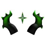 Cosmic Empress Horns Green