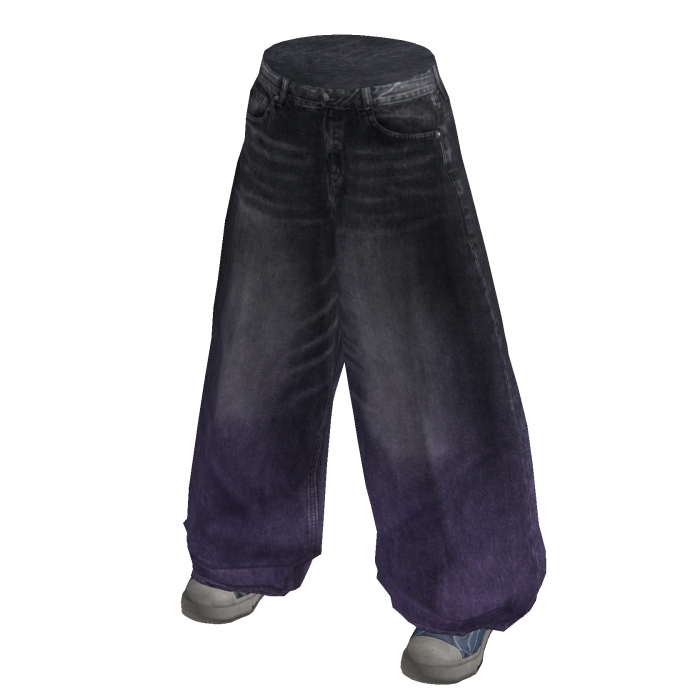 Purple Ombre Pants