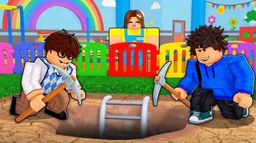 Dig to Escape Daycare