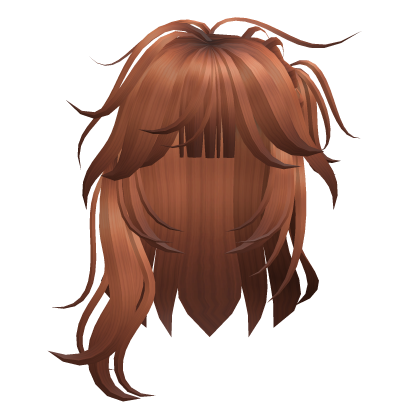 Cute Anime Side Ponytail Hair (Ginger) Roblox item