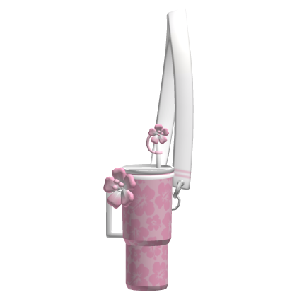 Preppy Light Pink Summer Cup Carrier thumbnail