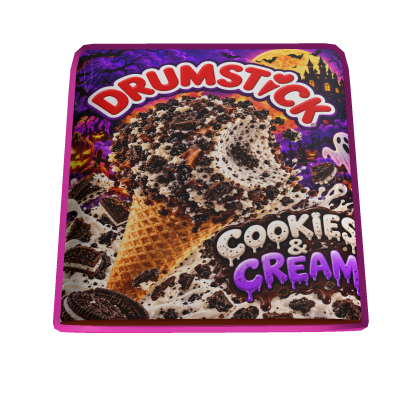 Drumstick Cookies & Cream Candy Hallowen Pack