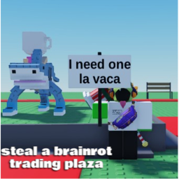 steal a brainrot trading plaza