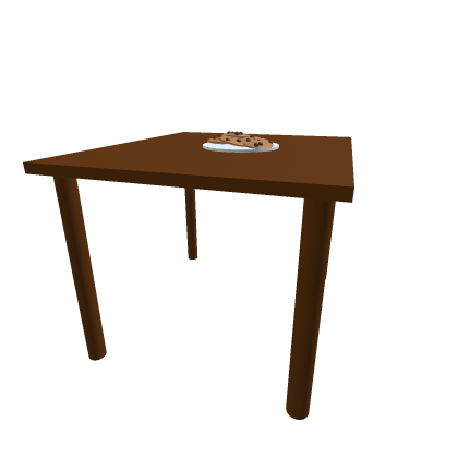 Giant table with cookies (for hide and seek)