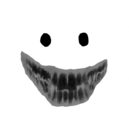 Horror face Roblox decal
