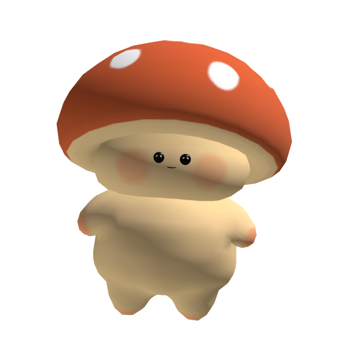 ♡ : mini mushroom shoulder pet