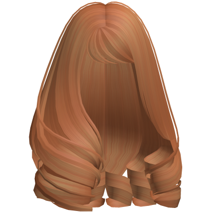Orange Hair Roblox item