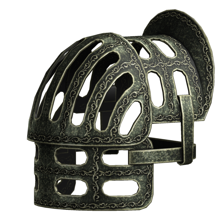 Green Gothic Knight Pauldron - Right