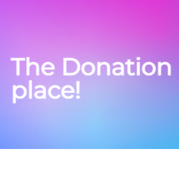 The donation place!