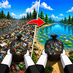 🗑️ Clean The Lake