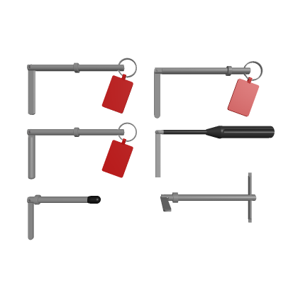Cortex Elevator Co. | Elevator Drop Key Set