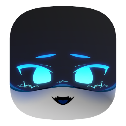 Murder drones - blue visor smiling face  Roblox item