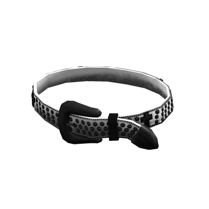 Goth Vampire Hunter Belt > White Black thumbnail