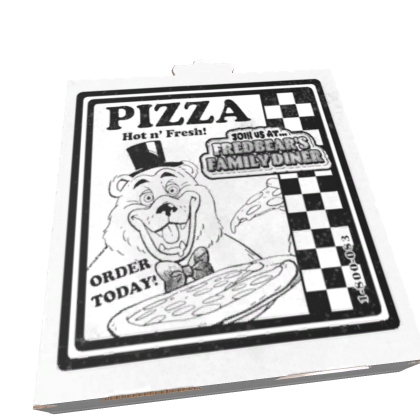 Fredbear's Pizza Box - FNaF Secret of The Mimic