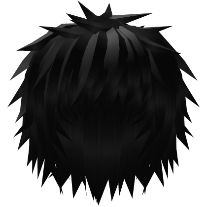 Black Spiky Emo Vkei Anime Boy Hair Roblox item
