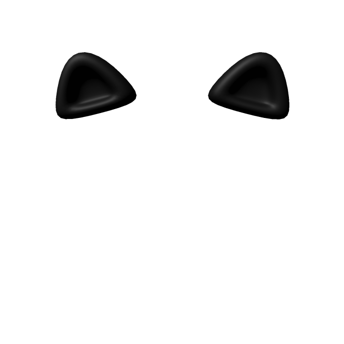 Cute Black Kitty Ears