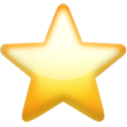 Star Emoji Roblox decal