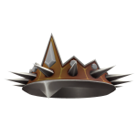 Crown of The Island Door King - Golden