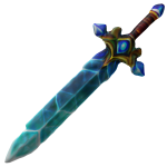 Sword of Blue Crystals