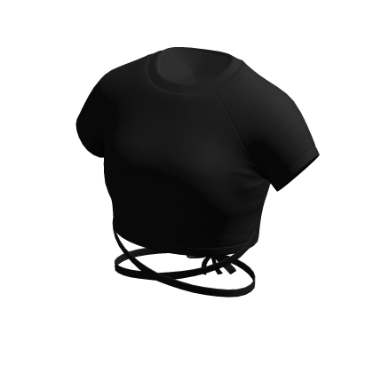 Black Crop Top