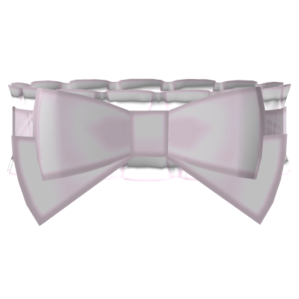 ✙ cutesy pink plaid ruffled bow choker