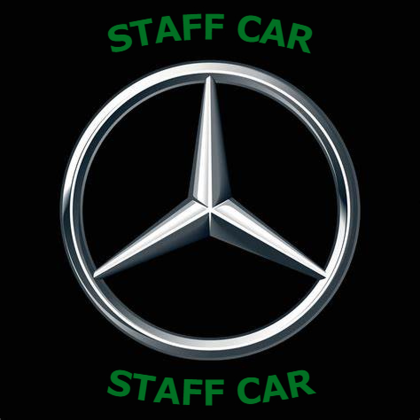 Mercedes staff car