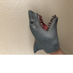 SHARK PUPPET!!!!!!!!