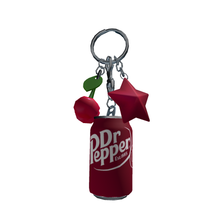 Porta-chaves DrPepper Soda Roblox item