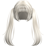 Anime Hair with Bangs