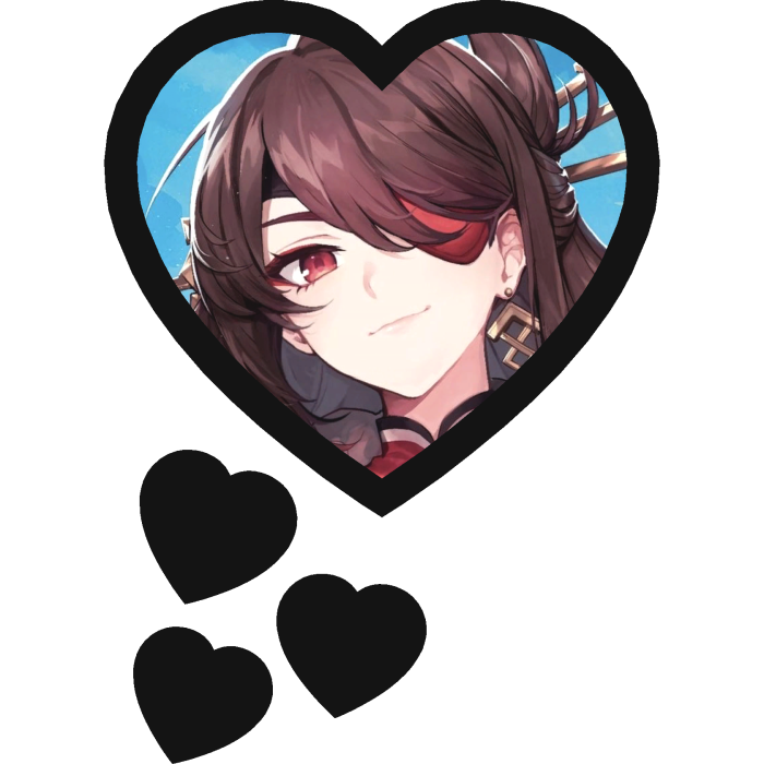 Beidou Thinking Hearts Genshin Impact