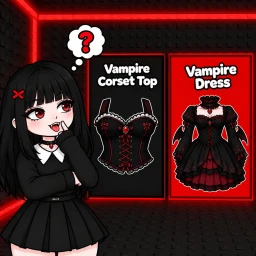 Would Your Rather : Vampire Outfit Tower🦇 icon