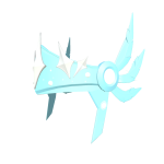 Ice Starlight Winged Helmet