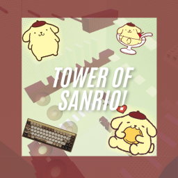 Tower of sanrio ✨ Roblox tower obby! *aesthetic*