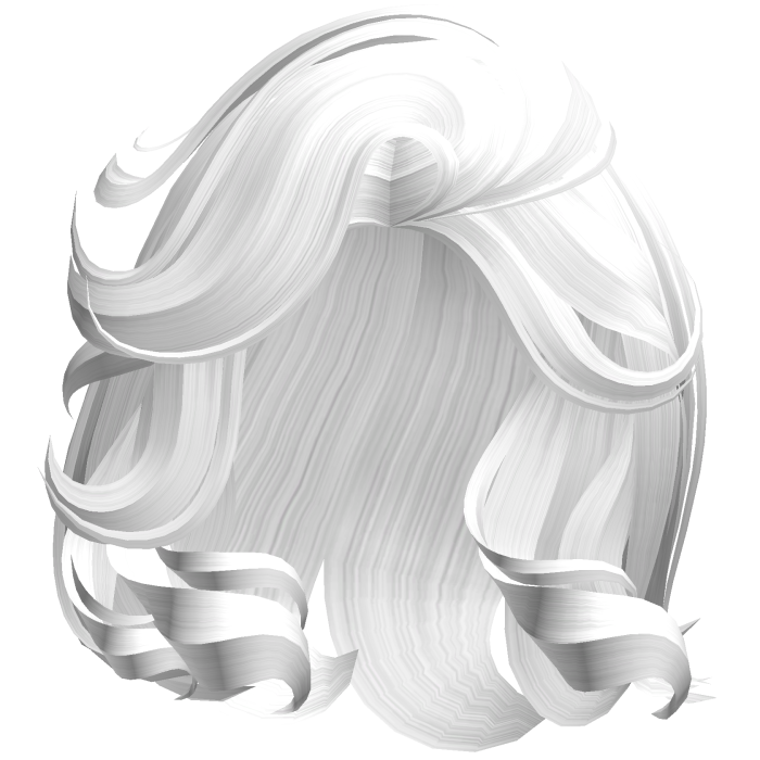 Wispy Layered Short Blowout (White)